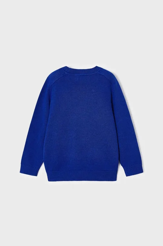 Παιδικό πουλόβερ από μείγμα μαλλιού Mayoral σκούρο μπλε