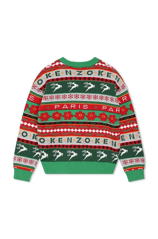 Дитячий светр Kenzo Kids 79% Бавовна, 10% Віскоза, 7% Поліамід, 4% Вовна