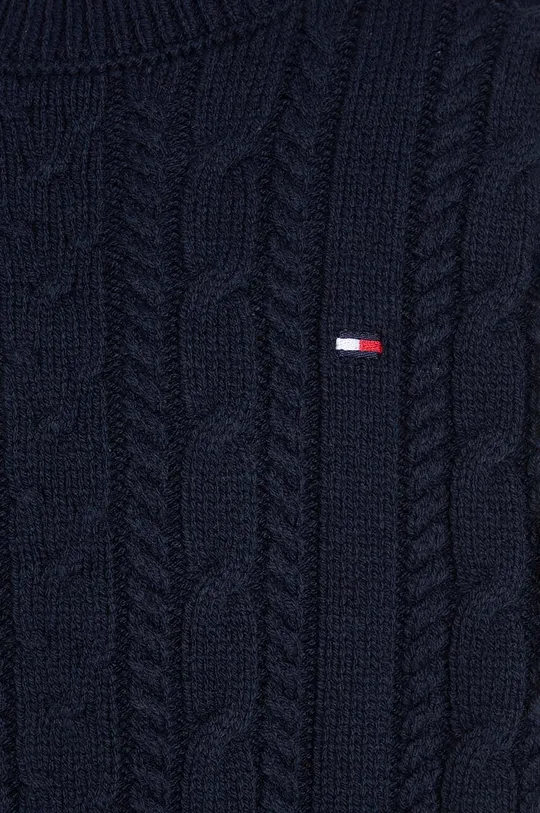 czarny Tommy Hilfiger sweter dziecięcy