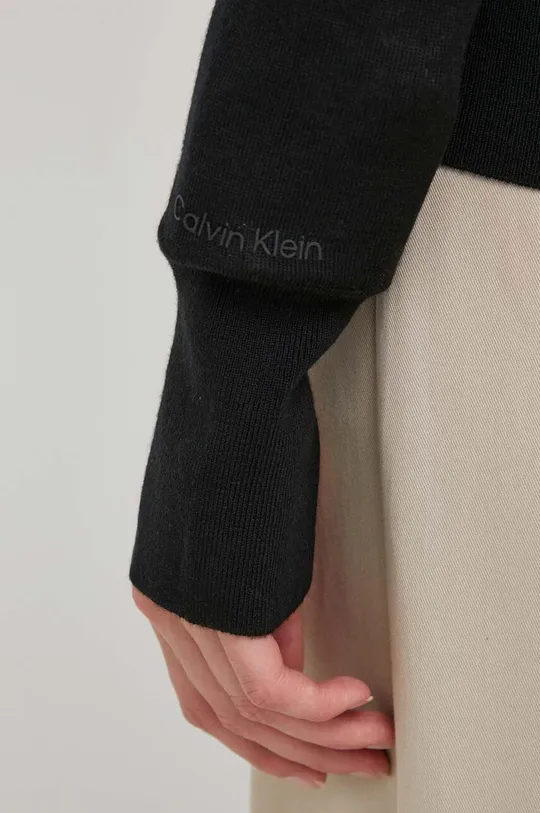 Vuneni pulover Calvin Klein Ženski