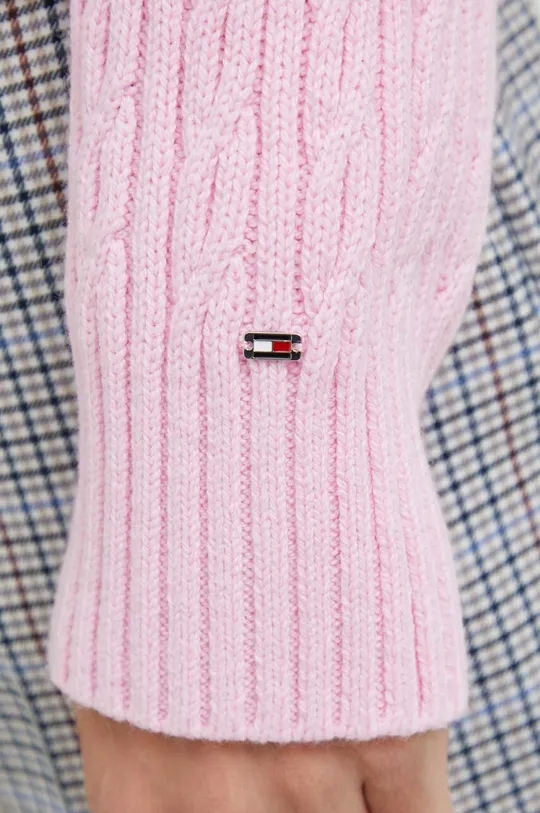 Tommy Hilfiger gyapjúkeverék pulóver Női