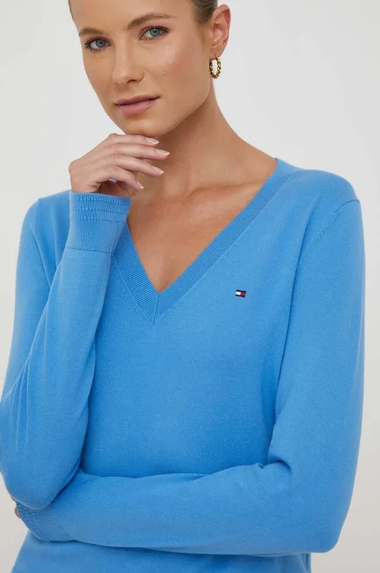 kék Tommy Hilfiger pulóver Női