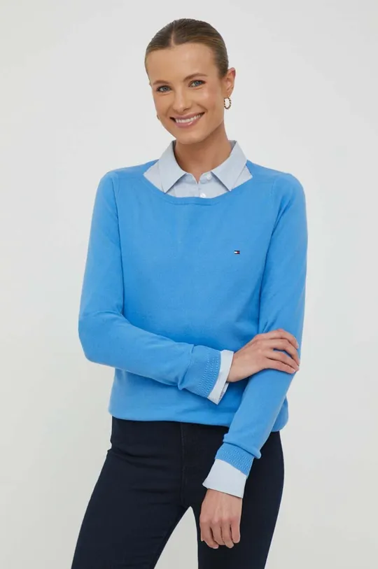 kék Tommy Hilfiger pulóver Női