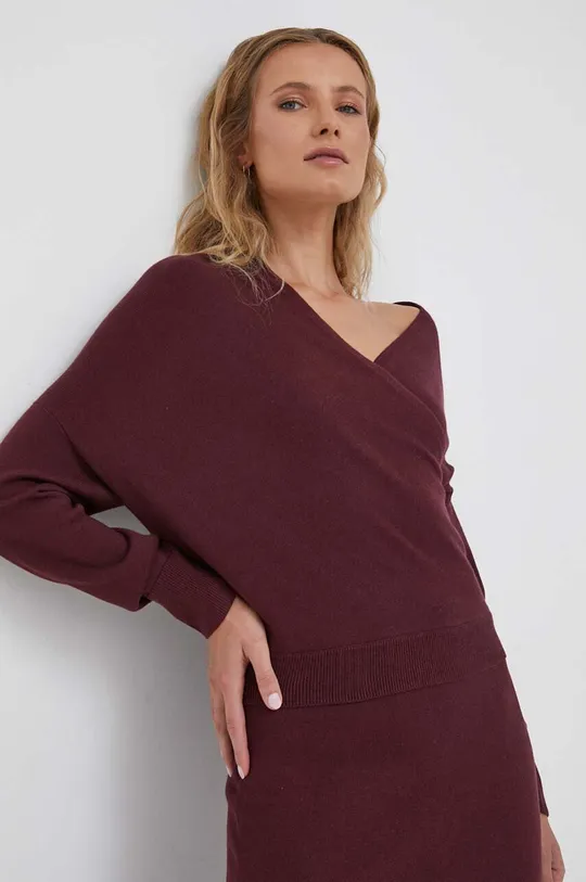 burgundia Lauren Ralph Lauren pulóver Női