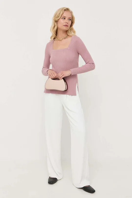 Max Mara Leisure pulóver rózsaszín