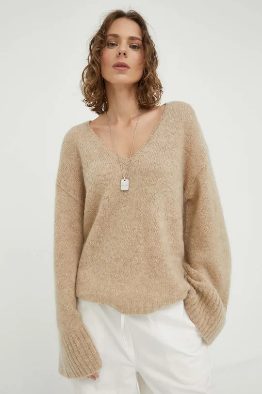 beige By Malene Birger maglione in misto lana Donna