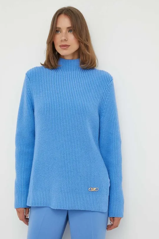 kék MICHAEL Michael Kors gyapjú pulóver Női