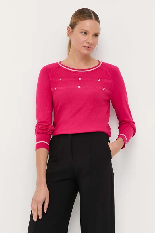 Liu Jo sweter różowy