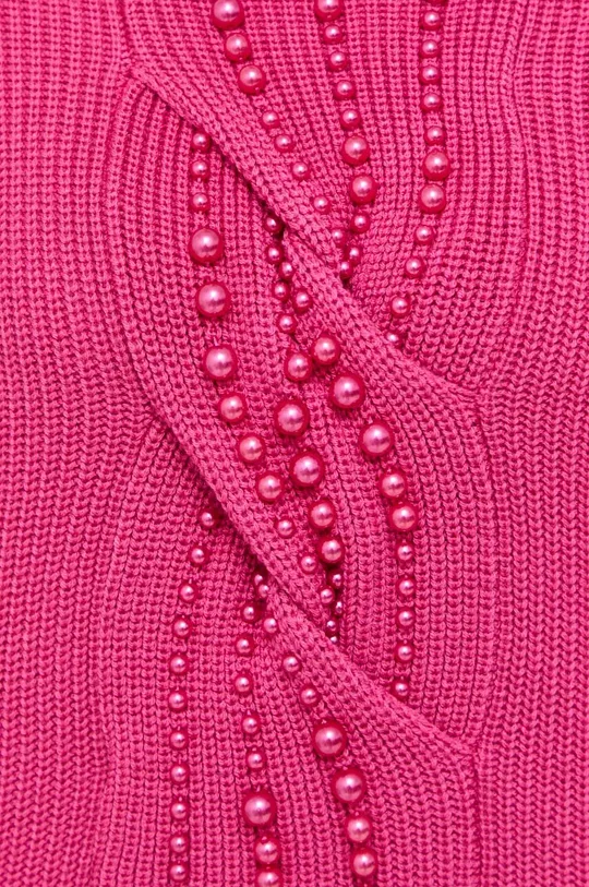 różowy Liu Jo sweter wełniany
