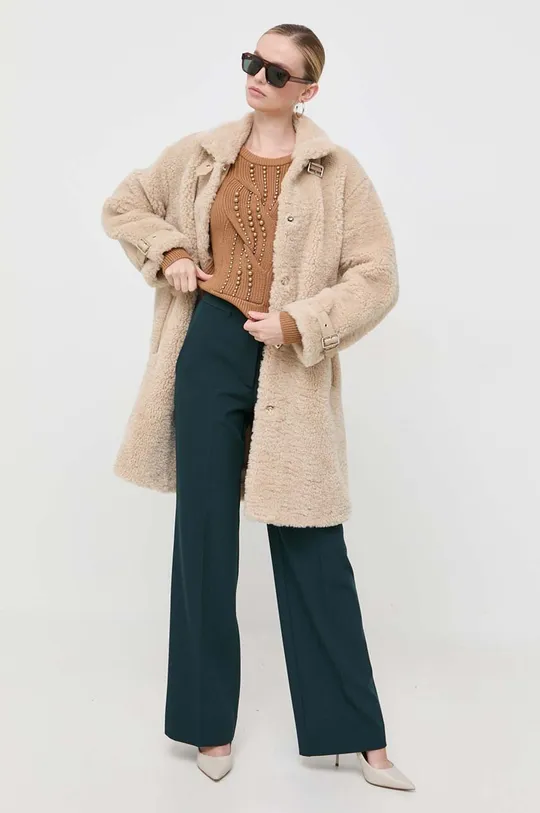 Liu Jo maglione in lana marrone