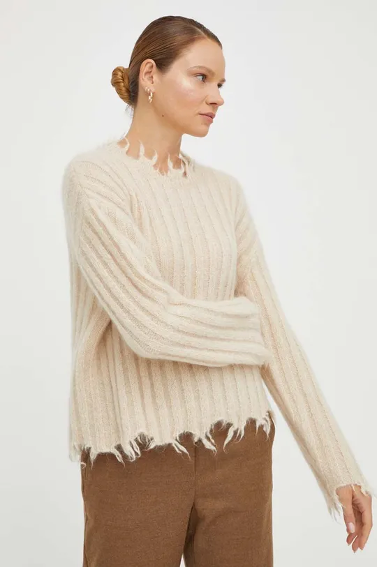beige Herskind maglione in lana Donna
