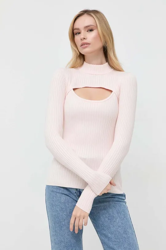 rózsaszín Guess pulóver