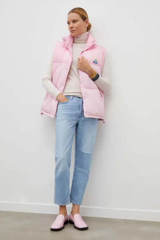 Volnen pulover PS Paul Smith roza