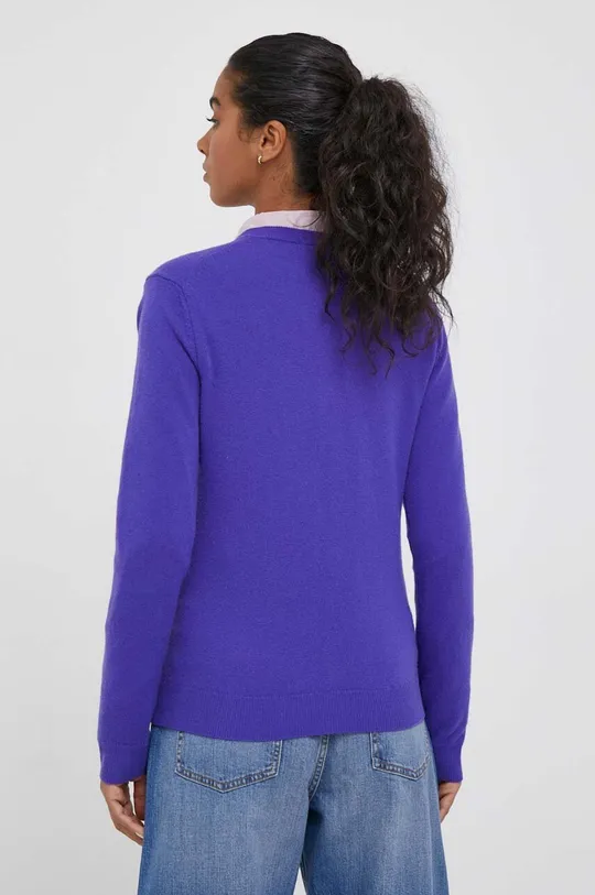 United Colors of Benetton gyapjú pulóver  100% szűz gyapjú