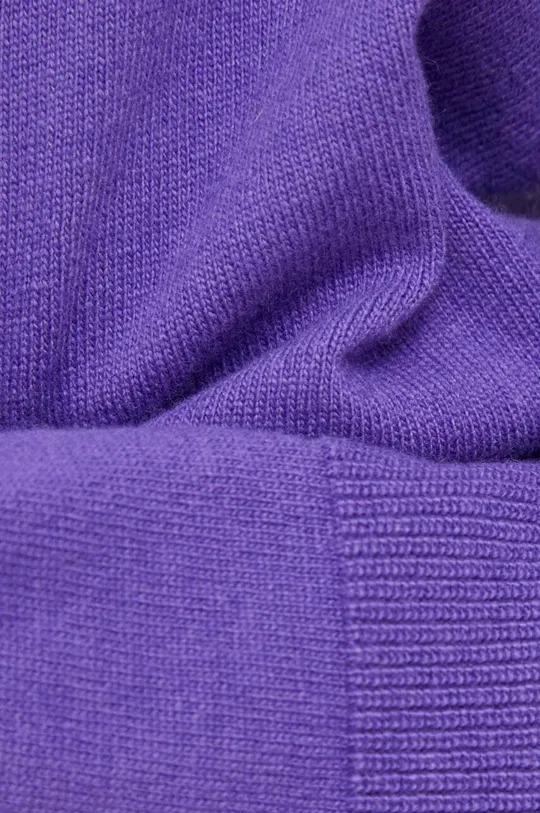 ljubičasta Pulover s dodatkom vune United Colors of Benetton