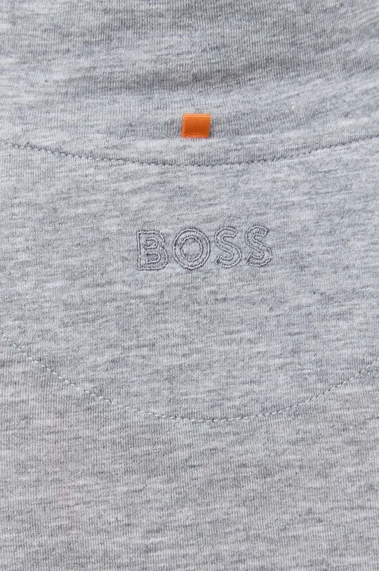 siva Majica dugih rukava Boss Orange BOSS ORANGE