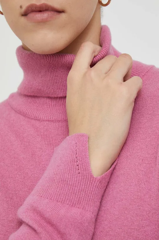 Sisley sweter z domieszką wełny Damski