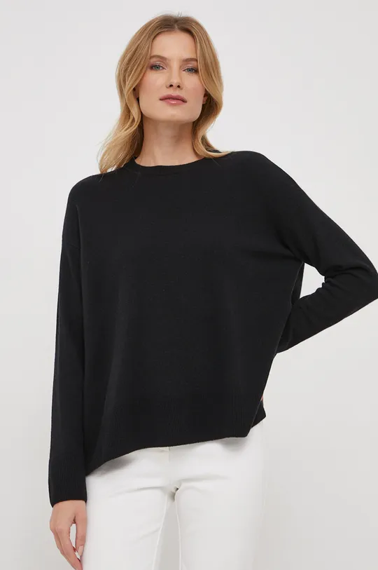 čierna Vlnený sveter Sisley