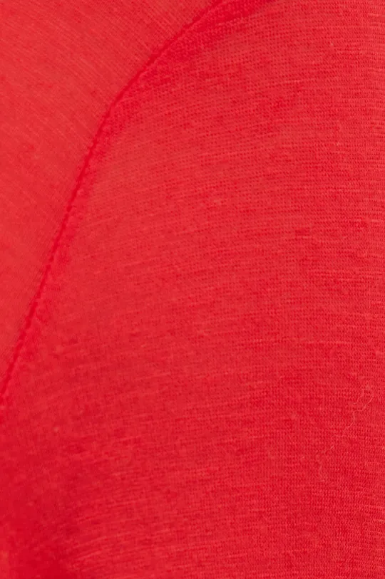 červená Tričko s dlhým rukávom s prímesou vlny Sisley