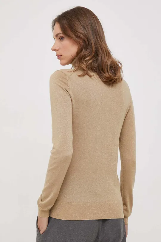 Sisley sweter z domieszką wełny 39 % Akryl, 26 % Wełna, 22 % Poliamid, 9 % Poliester, 4 % Włókno metaliczne 