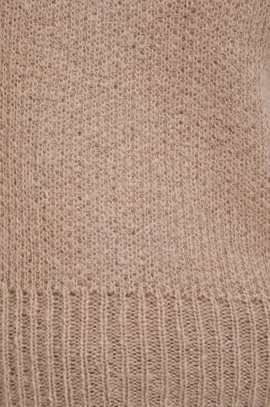 Pulover s dodatkom vune Sisley Ženski