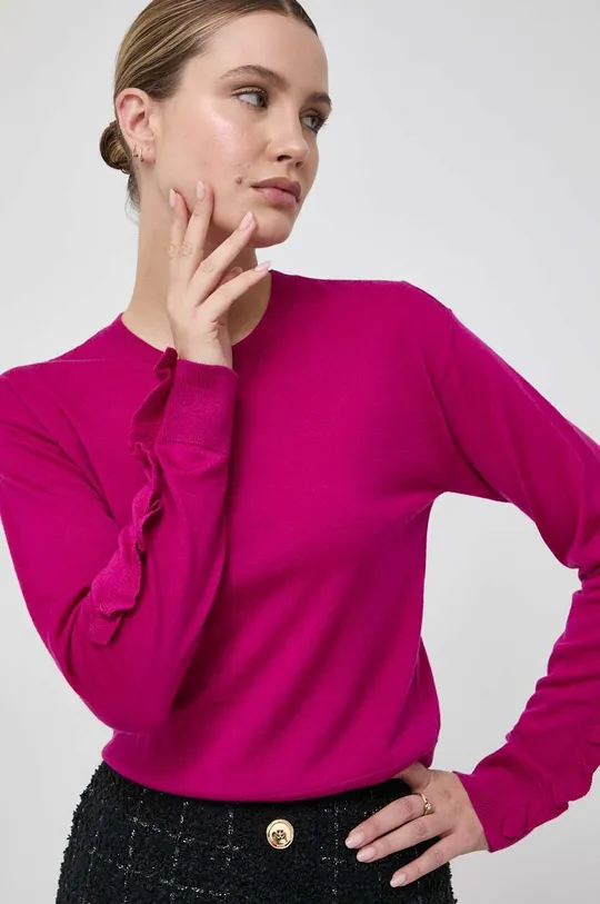 fialová Vlnený sveter Pinko