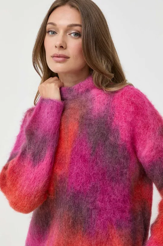 multicolor Pinko sweter z domieszką wełny