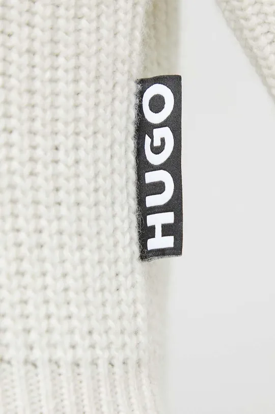 Pulover s dodatkom vune HUGO Ženski