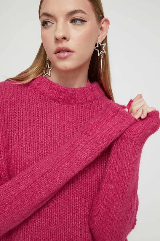 ροζ Μάλλινο πουλόβερ HUGO Γυναικεία