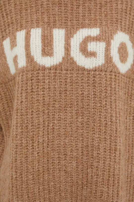 Μάλλινο πουλόβερ HUGO Γυναικεία