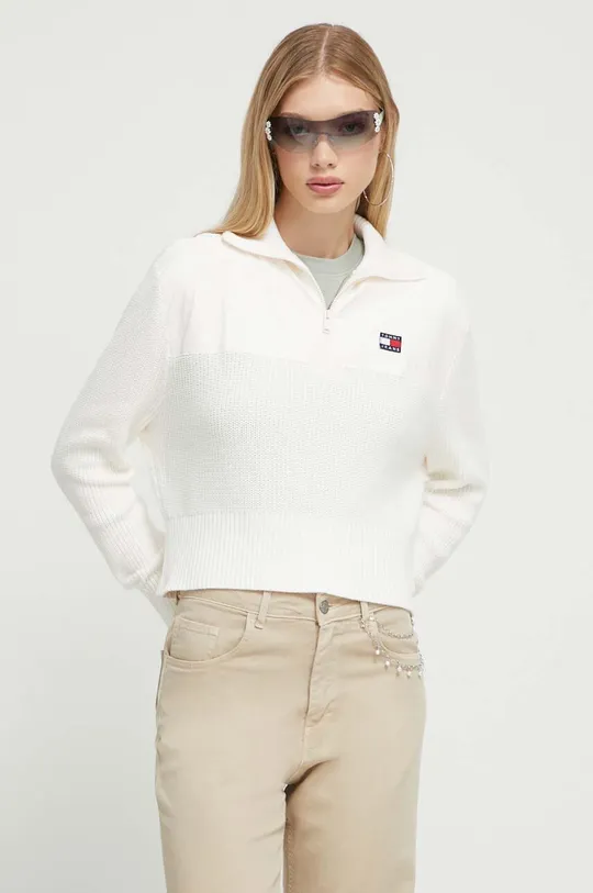 beige Tommy Jeans maglione Donna