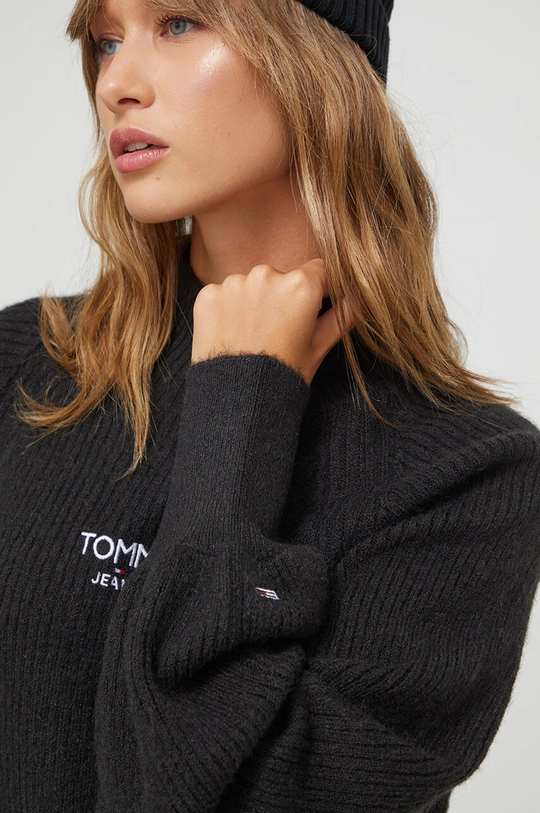 czarny Tommy Jeans sweter