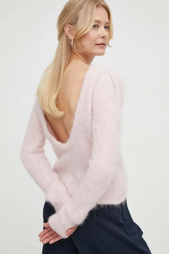 ružová Vlnený sveter BA&SH