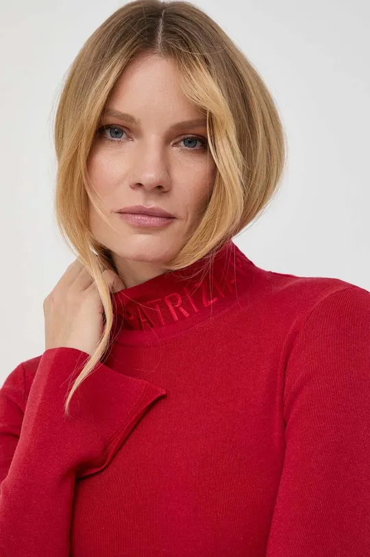 czerwony Patrizia Pepe sweter