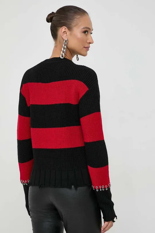 Patrizia Pepe sweter wełniany Materiał zasadniczy: 70 % Wełna, 30 % Akryl, Aplikacja: 100 % Miedź
