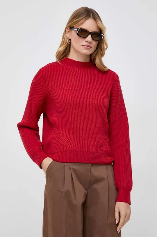 piros Patrizia Pepe gyapjú pulóver Női