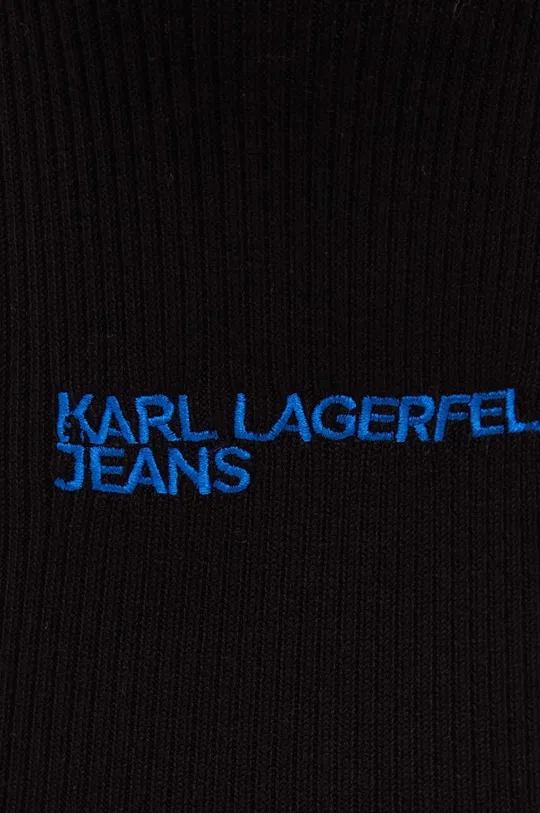 fekete Karl Lagerfeld Jeans pulóver