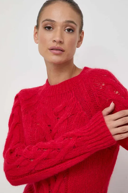 červená Vlnený sveter Twinset