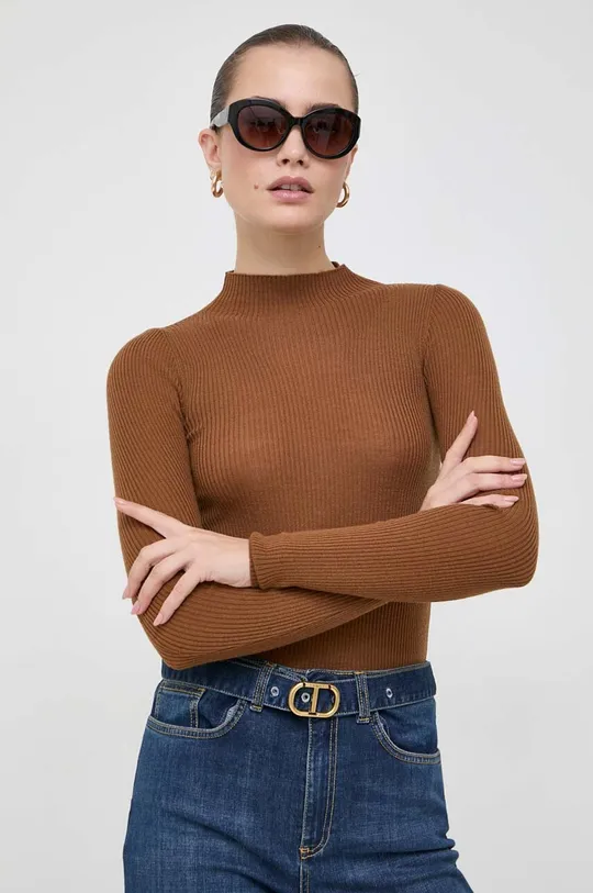 marrone Twinset maglione in lana Donna