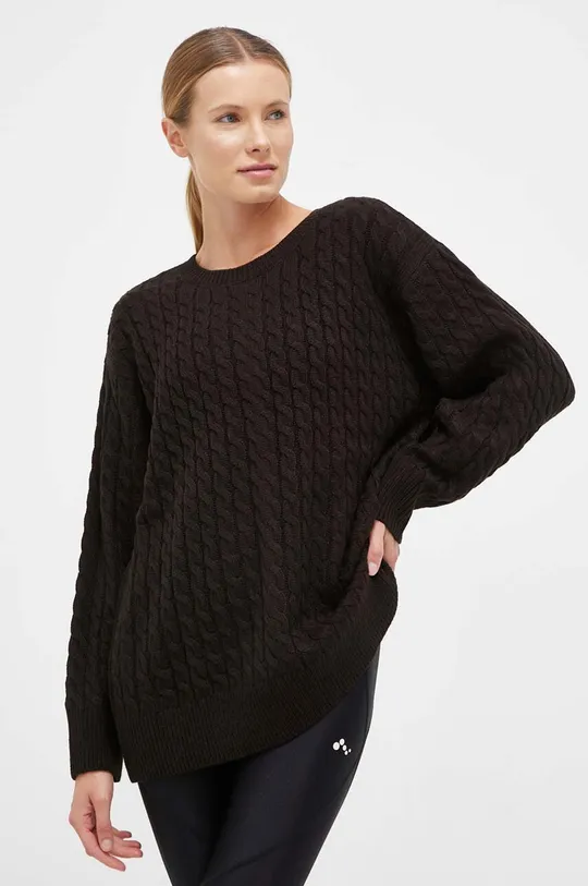 czarny Dkny sweter