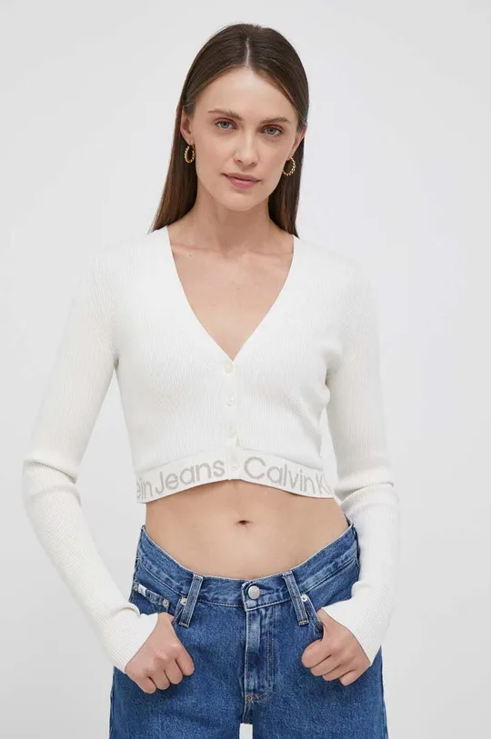 beige Calvin Klein Jeans cardigan Donna
