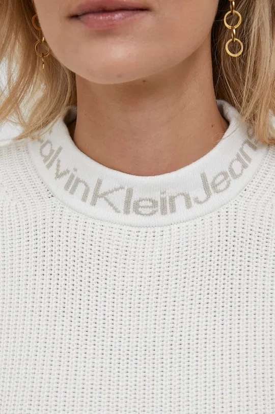 Pamučni pulover Calvin Klein Jeans Ženski