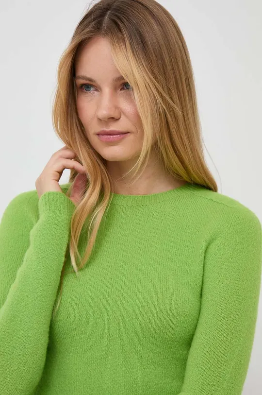 зелёный Шерстяной свитер MAX&Co. x Anna Dello Russo