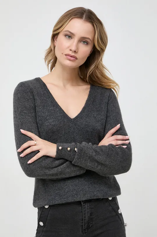 grigio Morgan maglione in misto lana Donna