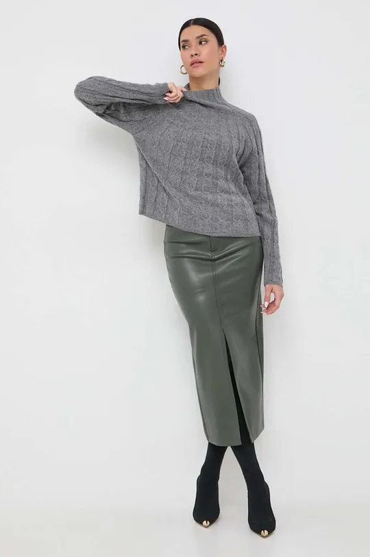 Marella maglione in lana grigio