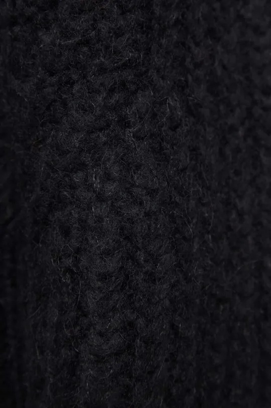 Μάλλινο πουλόβερ Rotate 111337100 μαύρο