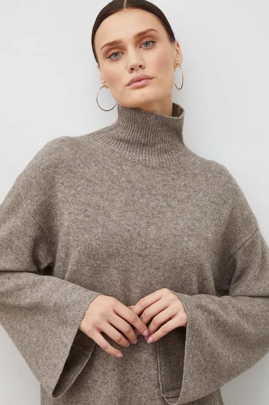 béžová Vlnený sveter By Malene Birger