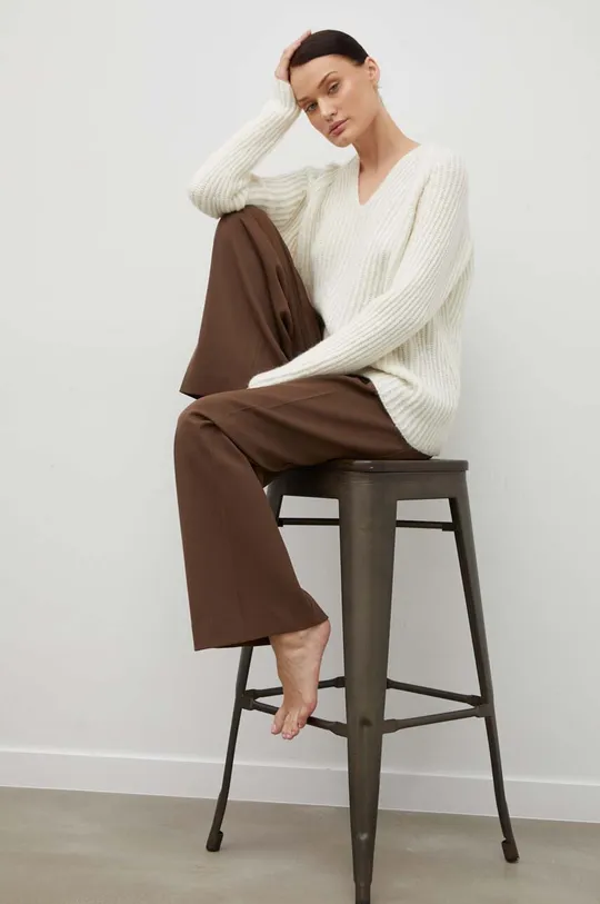 beige Drykorn maglione in lana Donna