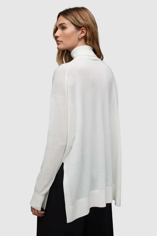 λευκό Μάλλινο πουλόβερ AllSaints GALA MERINO
