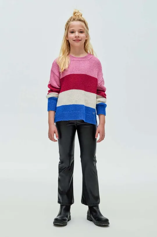 Mayoral sweter z domieszką wełny dziecięcy 95 % Akryl, 5 % Wełna